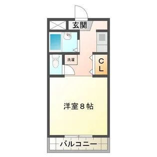 アイランドイソヤマ【2階】の間取り