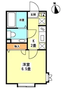 エディフィス多摩川【1階】の間取り