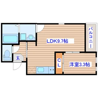 TheOTS 1【1階】の間取り