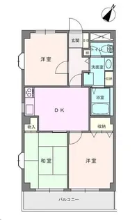 メゾン・やまと【2階】の間取り