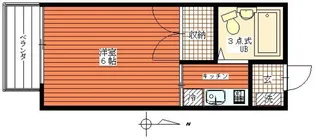桑ハイツ【2階】の間取り