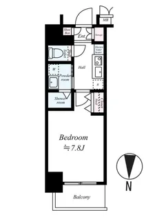 アスヴェル大阪城WESTII【10階】の間取り