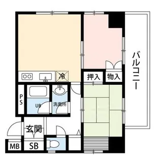 エッセレコモード【6階】の間取り