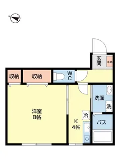 レジデンス中園【2階】の間取り