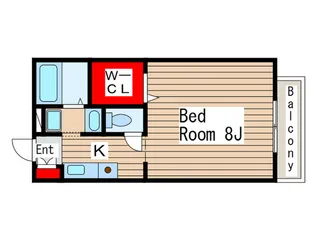 セラ 市川【2階】の間取り