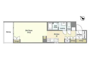 K2フラット【6階】の間取り