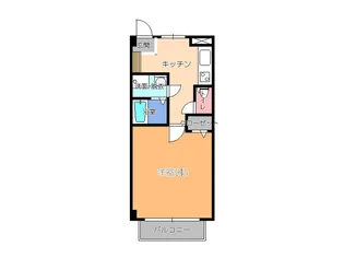 アマリエンバード【2階】の間取り