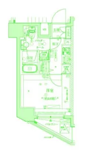 メインステージ横濱関内【7階】の間取り