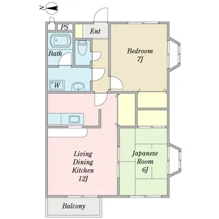 JOY City C【2階】の間取り
