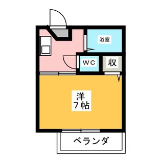 エクレール京田 B棟【2階】の間取り