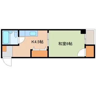 サンハウス【3階】の間取り