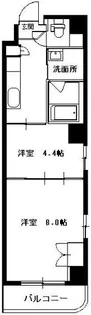 Piso Siesta【7階】の間取り