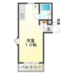 ヴィラノーブル【2階】の間取り