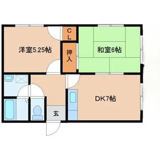 レークヒル【1階】の間取り