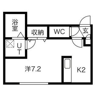 フランジュールあいの里【3階】の間取り