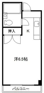 アサヒカレッジハイツ【3階】の間取り