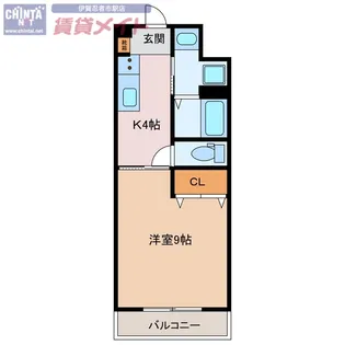 ヒルゲート利平治【2階】の間取り