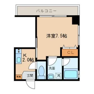 ザ・テレス下馬【3階】の間取り