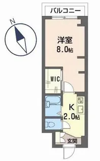 エトワールNK【3階】の間取り