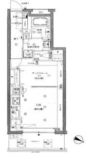 アージョ世田谷東松原Due【3階】の間取り