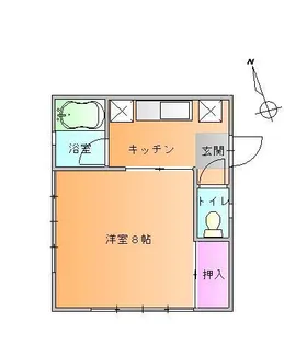 メゾンあいおい【2階】の間取り