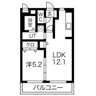 Glanz C(グランツシー)【2階】の間取り