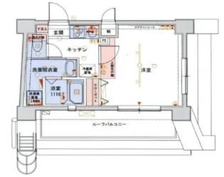 ブライズ大森町【5階】の間取り