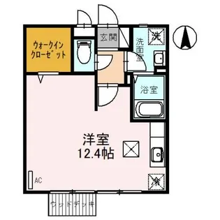 メナー泉【1階】の間取り