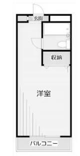 メゾン・ソレイユ【1階】の間取り