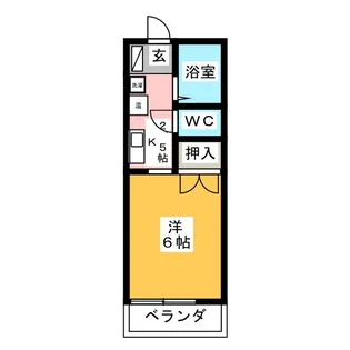 メゾンサトー【1階】の間取り