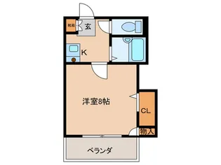 メルヘンハイツ【6階】の間取り