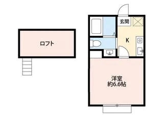 ハーミットクラブハウス大船II【2階】の間取り