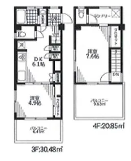 ロイヤルハイムの間取り