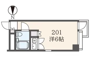 アパートメント下北沢【2階】の間取り
