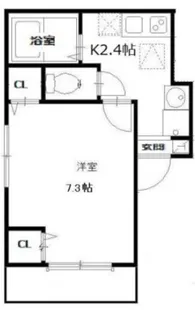 パピオン【2階】の間取り