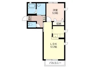 Maison・de・Raffine C【2階】の間取り