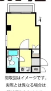 ライオンズマンション日本橋第2【8階】の間取り