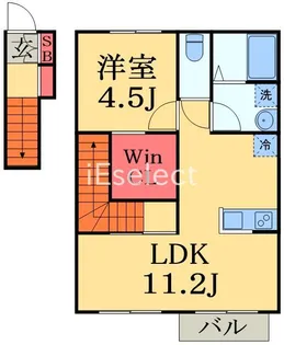 ドールヒルズA【2階】の間取り