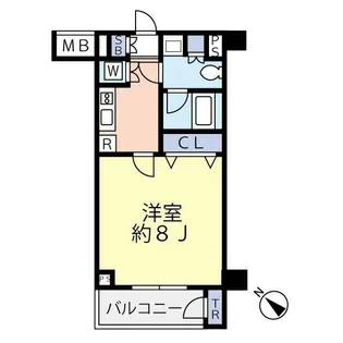 グランヴァン駒沢大学【2階】の間取り