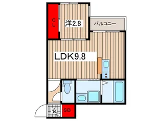 SIMODA大宮大成町【2階】の間取り