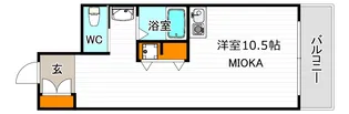 Shangri-La【5階】の間取り