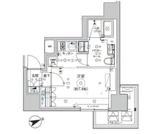 ドムス・スタイル浅草【12階】の間取り