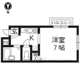 ヴィヨーム京都御所東【2階】の間取り