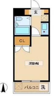 ローウェルハウス【2階】の間取り