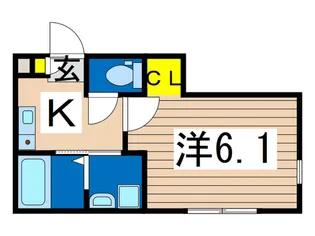 キートス金沢文庫【2階】の間取り