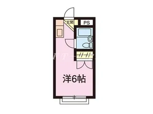オレンジコーポ【1階】の間取り