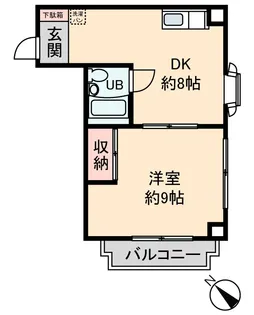 レクコーポ南阿佐谷【2階】の間取り