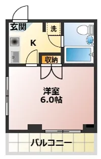 フィレンツエ滝野川【3階】の間取り
