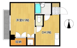 シャティ長谷【3階】の間取り