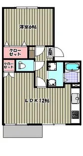タウニィハイツ金剛【2階】の間取り